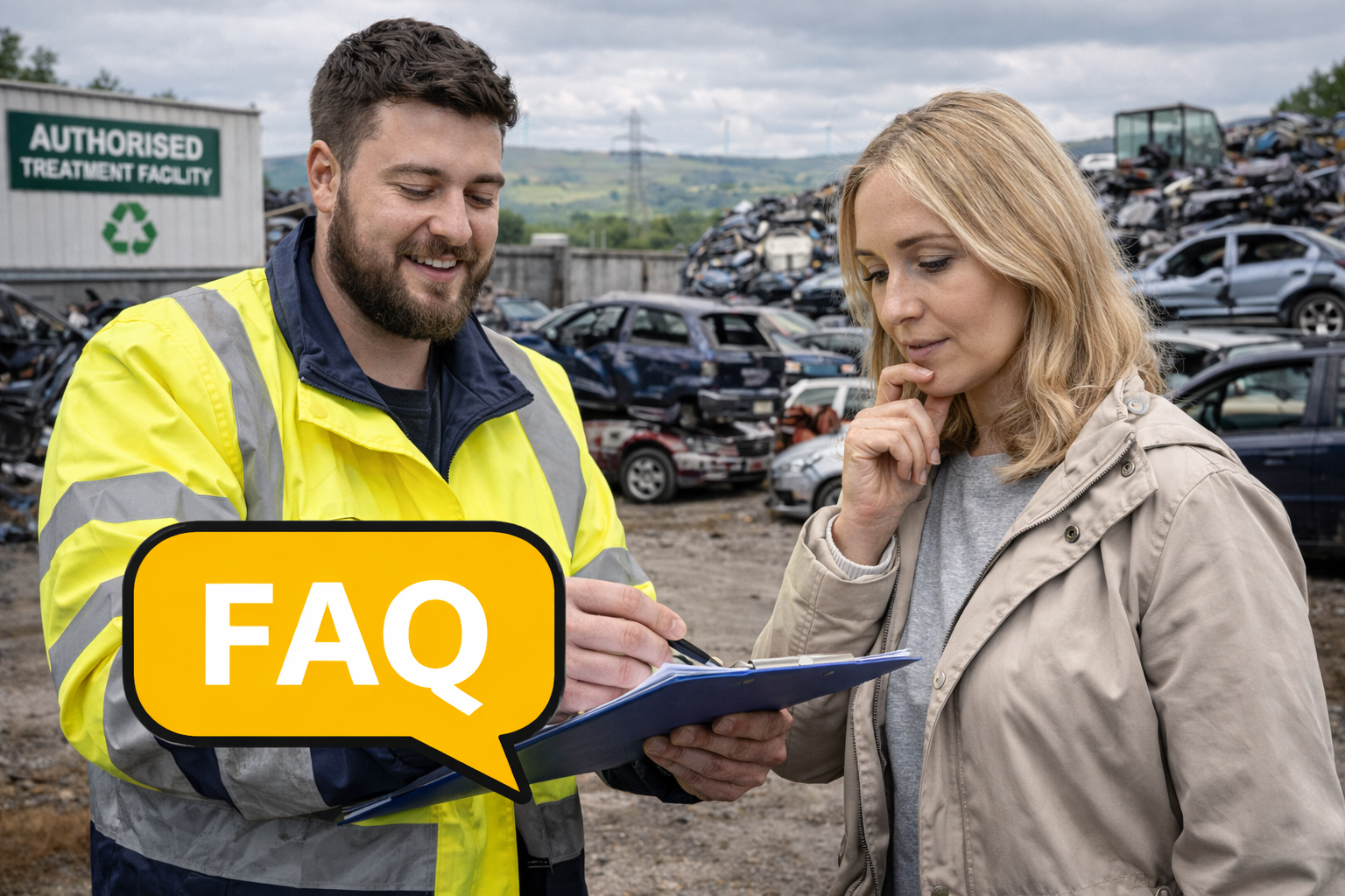 Scrap car FAQs and advice in Baildon